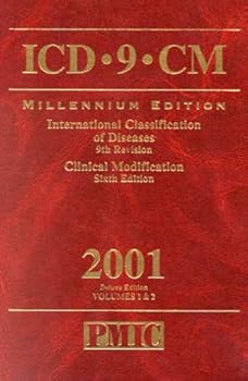 Hardcover ICD-9-CM: Millennium Edition, International Classification of Diseases, 9th Revision, Clinical Modification, Color Coded, 2001, Book