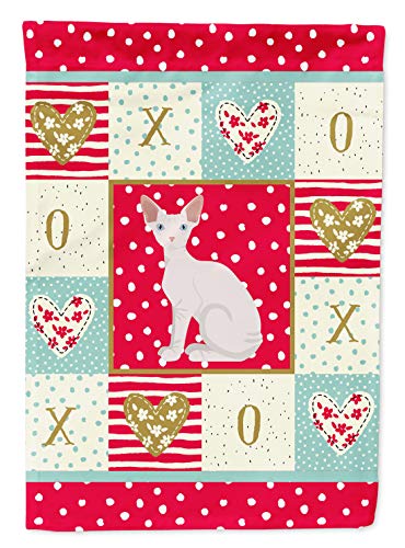 Drapeau de jardin Sphynx Cat Love pour égayer votre terrasse et accueillir vos invités
