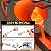 Nelyrho 6kg Stainless Steel Propane Melting Furnace Kit with Crucible and Tong Complete Home Foundry Set for Scrap Metal Recycling Gold, Silver, Copper, and Aluminum Smelting and Refining