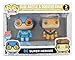 Funko Pop! Heroes: DC Heroes Booster Beetle Vinyl Figure (2 Pack), Gold/Blue