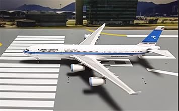 ACE HOBBY for Phoenix Kuwait Airways for Airbus A340-300 9K-ANC 1400 Aircraft Pre-Built Model
