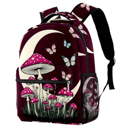 Sac à dos lune et papillons pour vos voyages et trajets de bureau