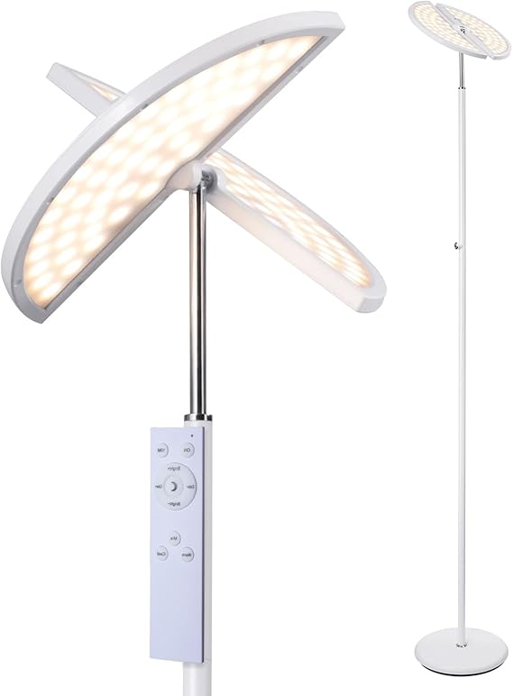 Lampada Da Terra LED Con Telecomando - 11 Temperature Colore Dimmerabile - Foto 2