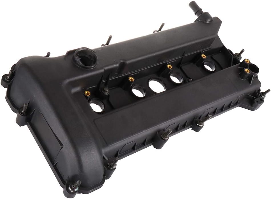cciyu Engine Valve Covers and Gaskets Compatible with 2005-2008 Mariner Fit for 4S4Z-6582-CA New Valve Cover Assemblies Cover with Pack of 4 Ignition Coils