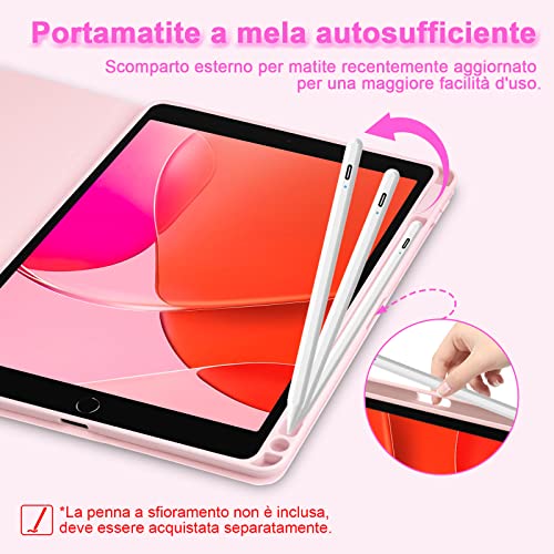 GOOJODOQ Tastiera Custodia per iPad 10.2 9a/8a/7a