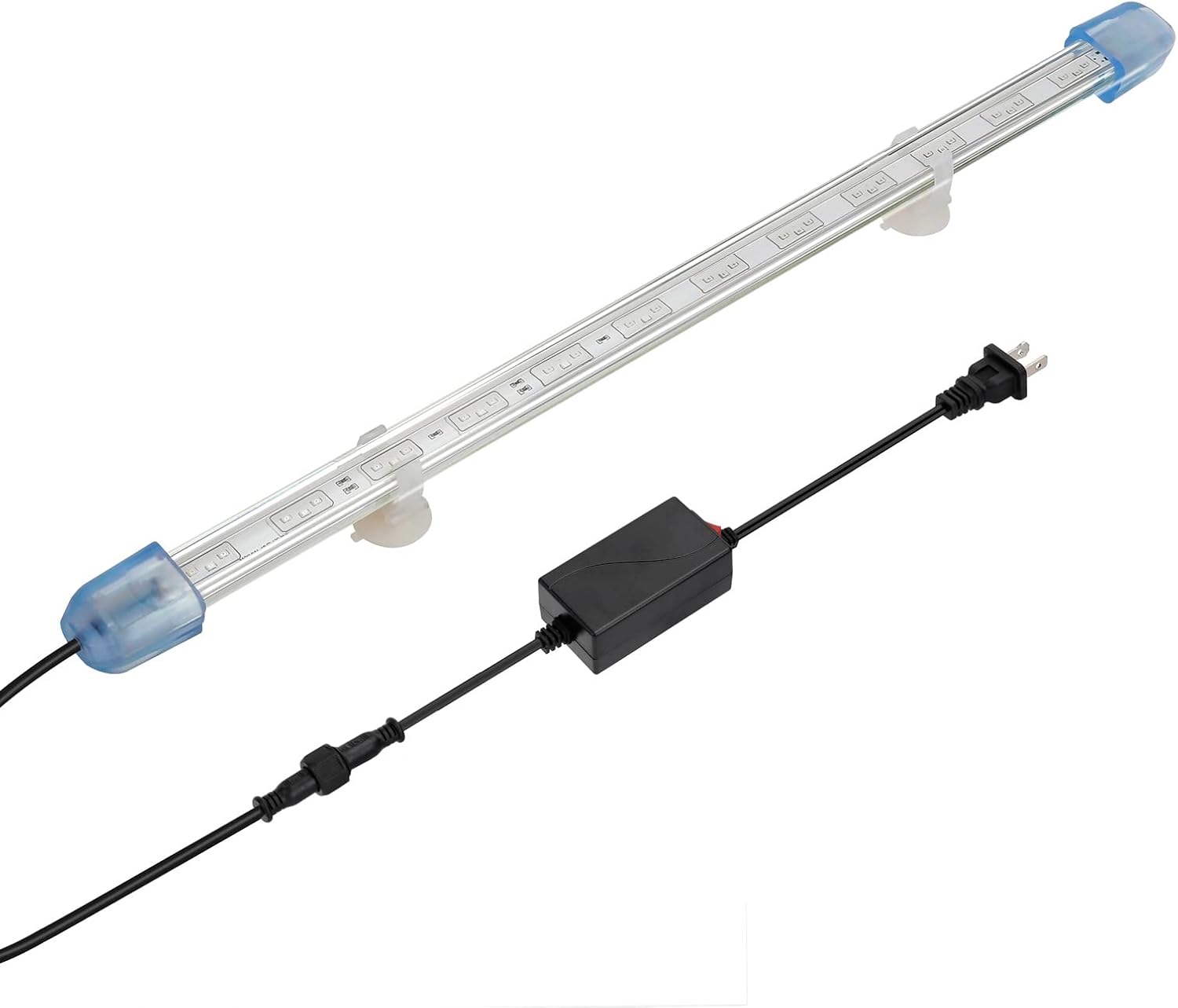 hygger 24.4" Ultra Bright Glass Submersible Aquarium Light, 14W COB LED Explosion-Proof Under Water Fish Tank Light, RGB LED Light for 25"-40" Freshwater Tanks 24.4 inches RGB (Red, Green, Blue)