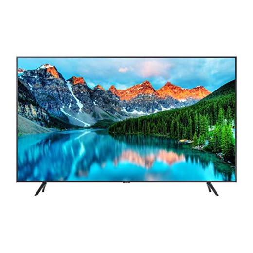 Samsung 50-Inch BE50T-H Pro TV | Commercial | Easy Digital Signage Software | 4K | HDMI | USB | TV Tuner | Speakers | 250 nits,Black