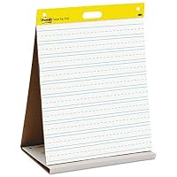 Post-it Super Sticky Self-Stick Table Top Easel Pad Lined 50.8cm x 58.4cm 563PRL