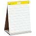 Post-it Super Sticky Tabletop Easel Pad, 20 x 23 Inches, 20 Sheets/Pad, 1 Pad (563PRL), Portable White Premium Self Stick Flip Chart Paper with Primary Lines, School Paper, Built-in Easel Stand