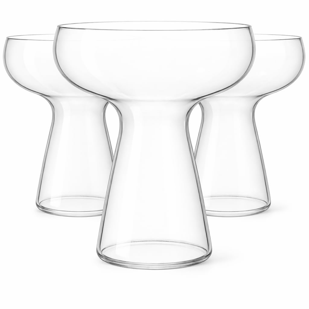 Oojami 40 Pack Plastic Margarita Glasses 11 oz - Heavy Duty Disposable