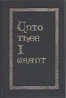 Unto Thee I Grant, Rosicrucian Library Volume No. V B000SEQHOQ Book Cover