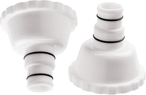 Adaptador de vacío RPRX Skimmer Accesorio compatible con Summer Waves sobre el suelo piscinas piezas para conexiones de manguera de 1.5 pulgadas,