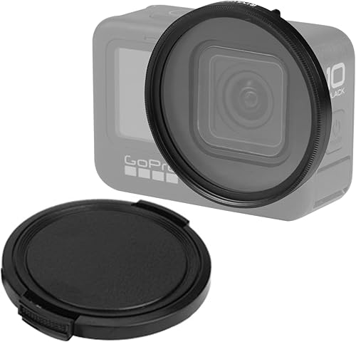 PULUZ Anillo adaptador de filtro de lente UV de 2.047in para GoPro HERO11 negro Hero11 negro mini HERO10 negro HERO9 negro adaptador de lente de