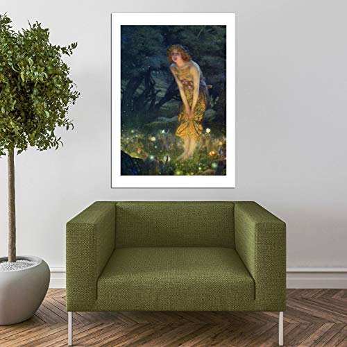 Impression d'art encadrée Midsummer Eve Edward Hughes pour salon chic - 7