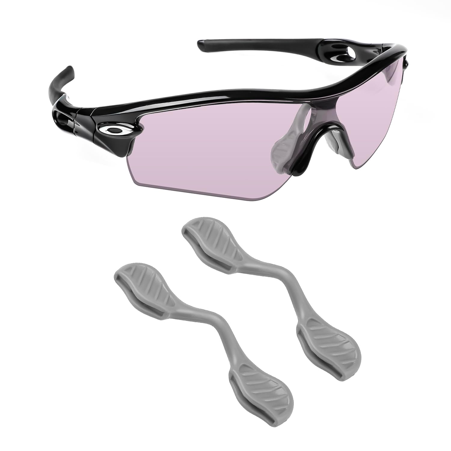 Biyxpiv Replacement Nose Pads Nose Piece for Oakley Radar Series OO9051 OO9181 OO9056 OJ9001 OO9208 OO9333