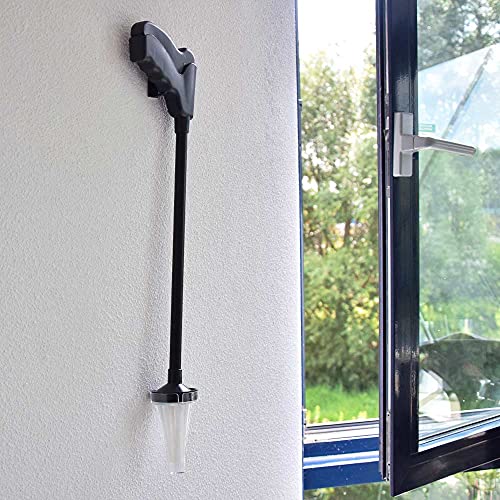 Mikamax Spider Catcher 2.0 - łapacz pająków - szkodniki - zwalczanie szkodników - pojedyncza, matowa czerń - 55 cm