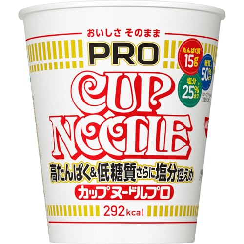 カップヌードルPRO 高たんぱく&低糖質 75g×12個