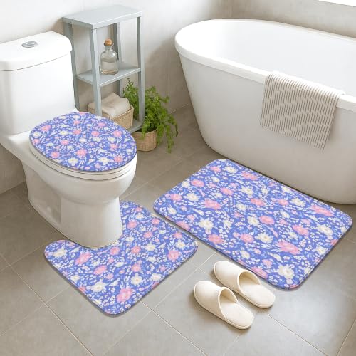Rideau de douche imperméable bleu pour sol sec fini les moisissures