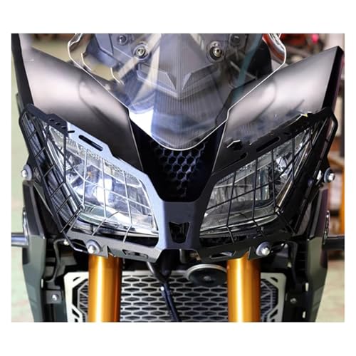 Modification couvercle protection calandre phare moto robuste MT09 - 3