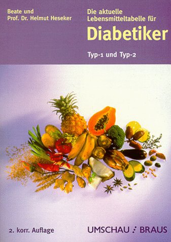 Die aktuelle Lebensmitteltabelle für Diabetiker. Typ I, Typ II Die aktuelle Lebensmitteltabelle für Diabetiker. Typ I, Typ II