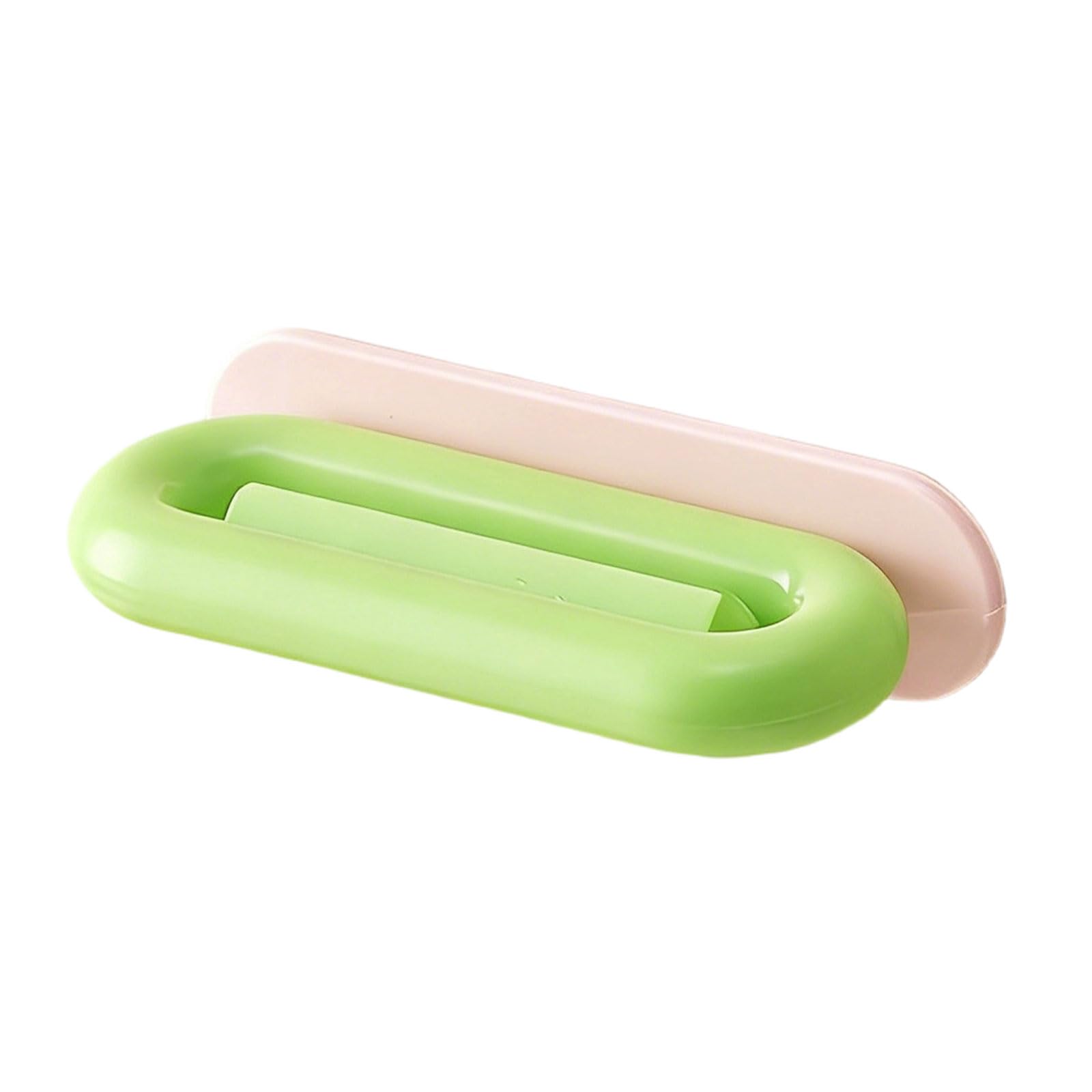 ABS Wall Mount Toothpaste and Cosmetic Holder for Tidy Shower Countertops Toothpaste Squeeze Clip