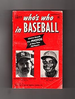Paperback Who's Who in Baseball - 1977 / Thurman Munson, Joe Morgan Book