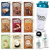 Keto Chow Premium Kit | Keto Meal Replacement Shake Powder | Nutritionally Complete | Low Carb...