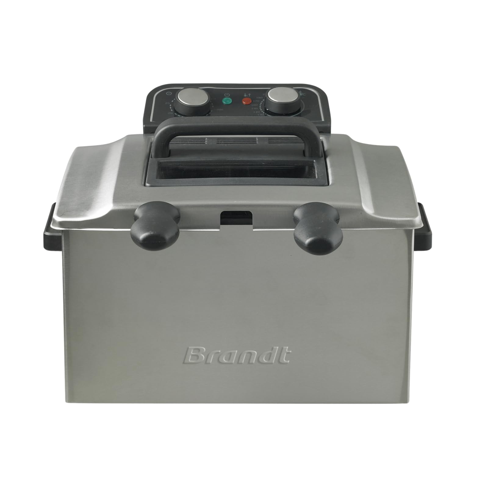 BRANDT – Friteuse XXL – 5 litres – Jusqu'à 1,6 kg de frites fraîches – 1 Panier Grande Capacité + 2 Petits Paniers Indépendants – Thermostat Réglable – Système Zone Froide BRANDT – Friteuse XXL – 5 litres – Jusqu'à 1,6 kg de frites fraîches – 1 Panier Grande Capacité + 2 Petits Paniers Indépendants – Thermostat Réglable – Système Zone Froide