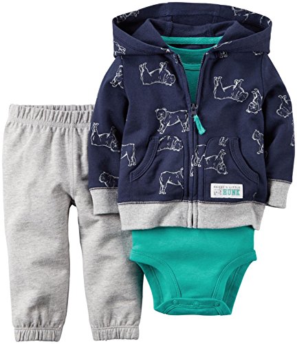 Carter's baby-boys 2 Piece Cardigan Set 121g372