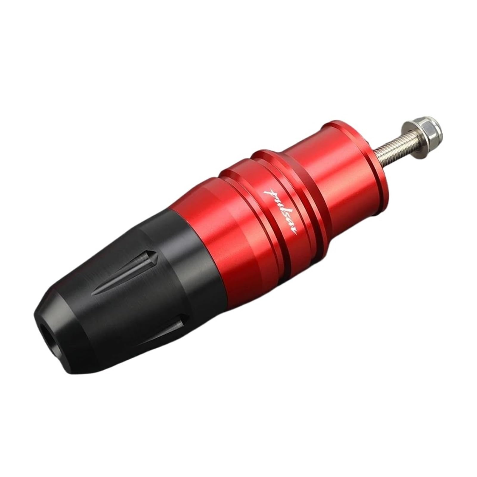 Motorcycle fall protection Motorcycle Exhaust Falling Protection Crash Slider For Bajaj Pulsar 200 NS PULSAR 220DTS-i N160/180/150/135/125 Frame protection accessories(A - Red)