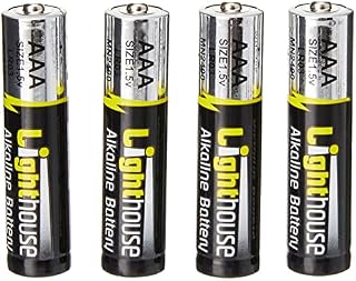 Lighthouse Torches L/HBATAAA Alkaline Batteries AAA (4 Pack)