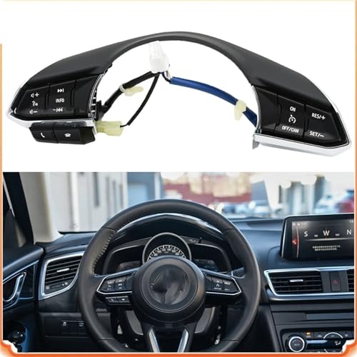 Boutons de volant Mazda CX4 Axela finitions soignées pour interrupteur de commande - 2