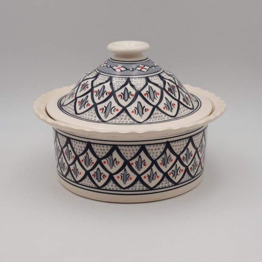 Yodeco Cazuela Querouana Bakir gris - D 25 cm