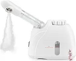 Máquina de Vapor Facial Portátil, Instrumento Facial da Beleza do Vapor, Aparelho de Vapor Facial Portátil, Vaporizador Facial Capilar para Estética Compacto