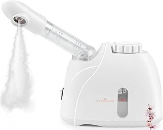 Máquina de Vapor Facial Portátil, Instrumento Facial da Beleza do Vapor, Aparelho de Vapor Facial Portátil, Vaporizador Facial Capilar para Estética Compacto