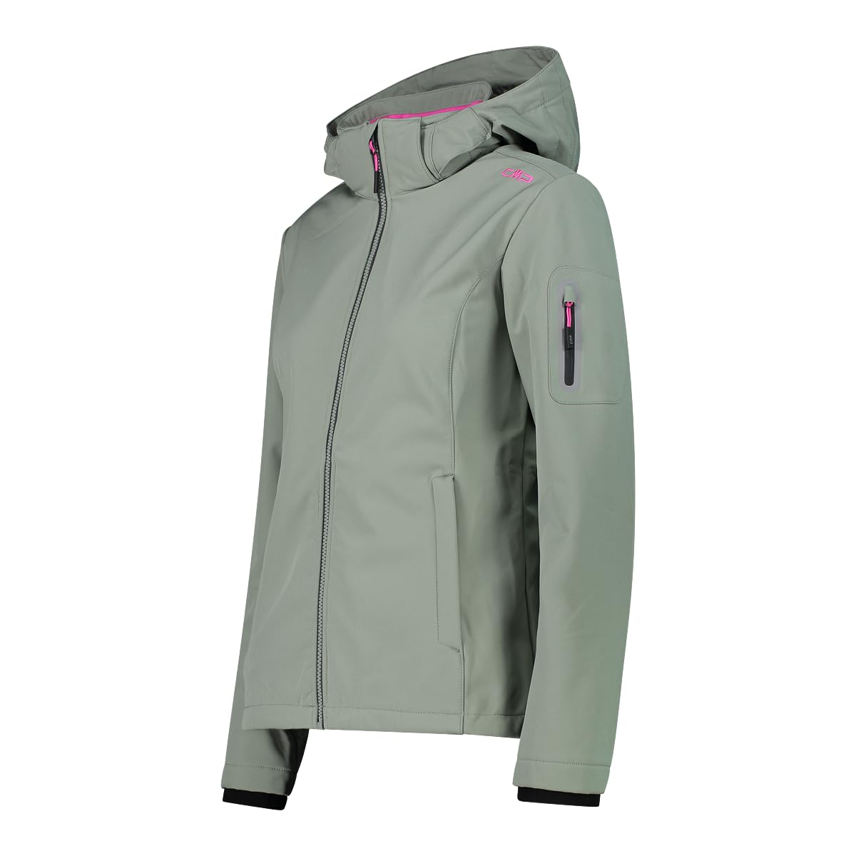 CMP Giacca Donna in Softshell con Cappuccio Staccabile, 39A5006