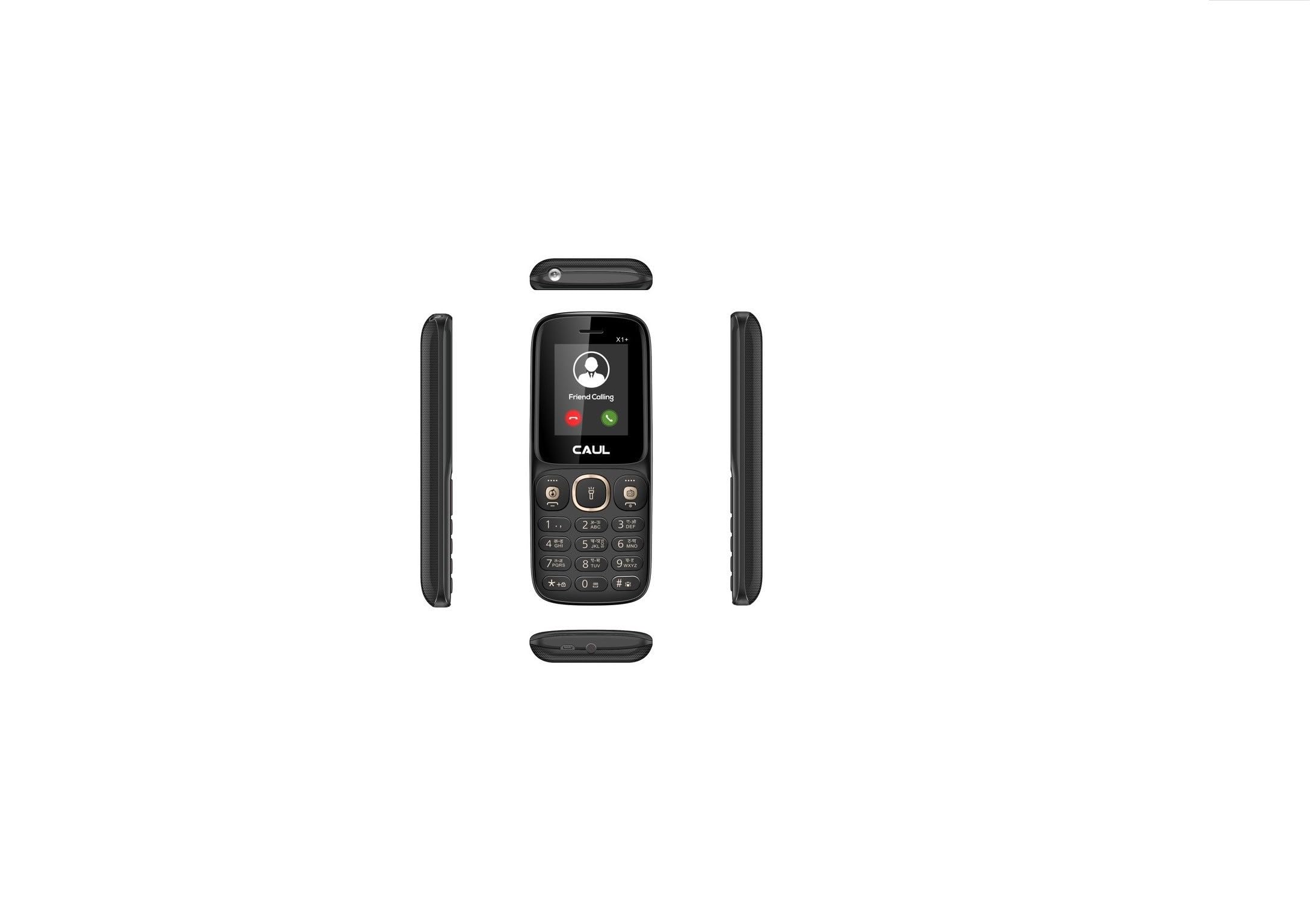 CAUL X1+ with Camera Bluetooth Auto Call Recorder Dual Sim Wireless Fm 1000Mah Battery | Black-picture-11