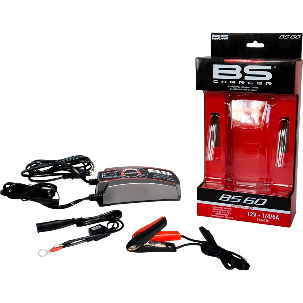 Bs - Chargeur bs bs60 12v 1a/4a/6a - 321924