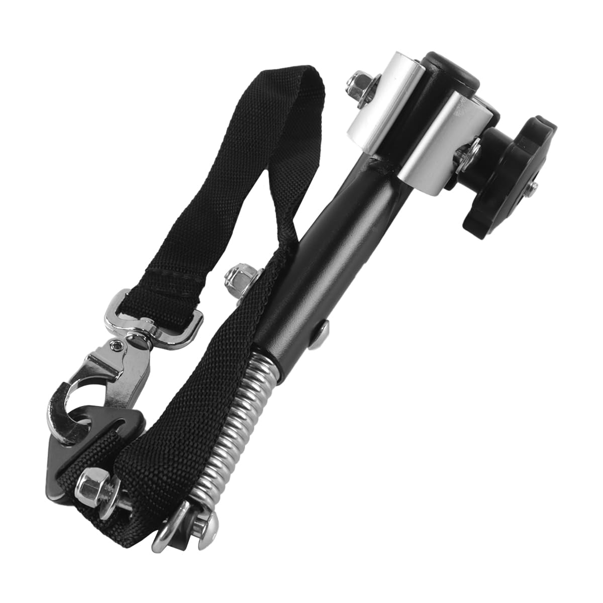 Gancio per rimorchio per bicicletta, in lega di alluminio per impieghi gravosi, adattatore per attacco gancio per rimorchio per bicicletta, accessori 1 pz.