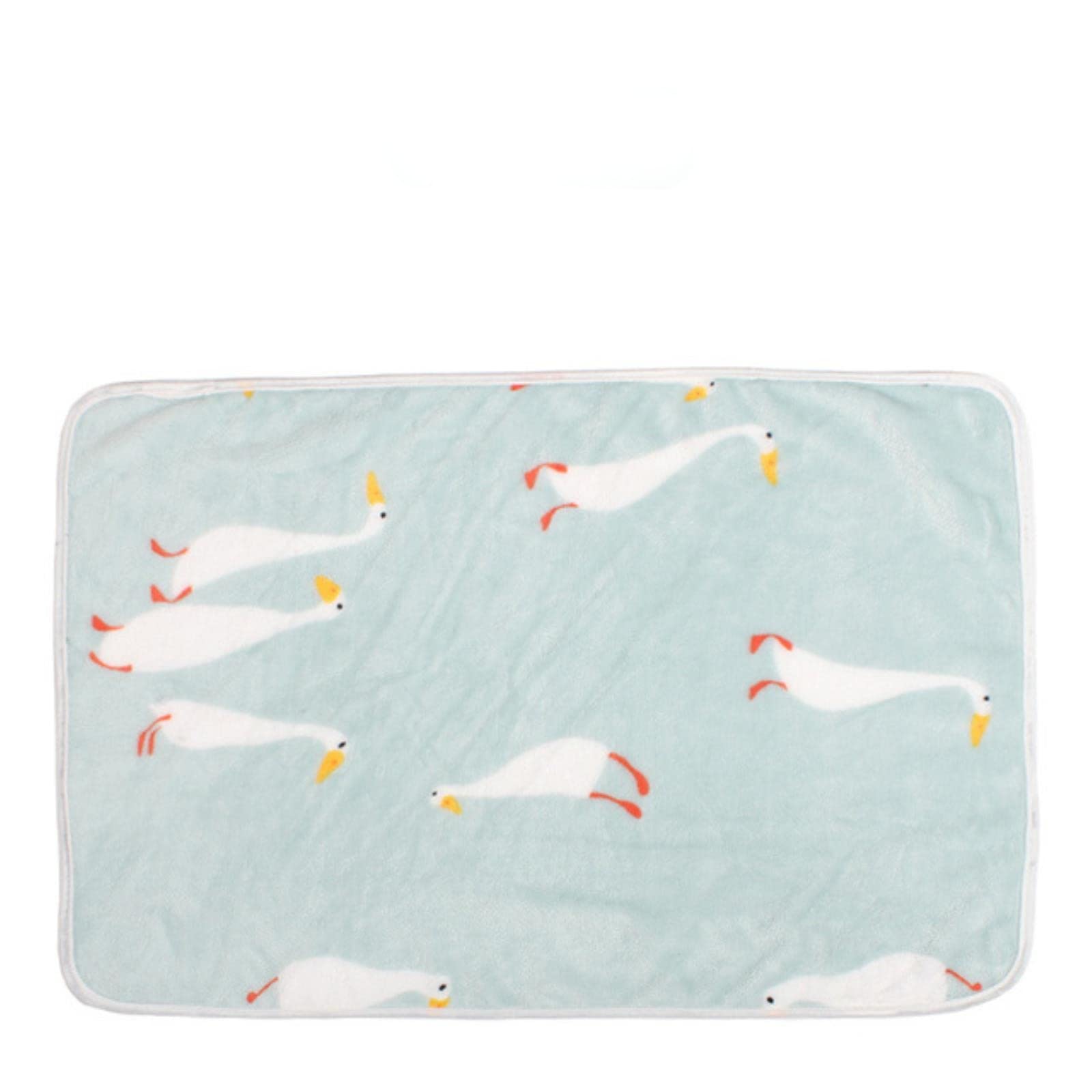 Couverture pour chien et chat tapis de compagnie moelleux couverture animaux bleu 76x53cm