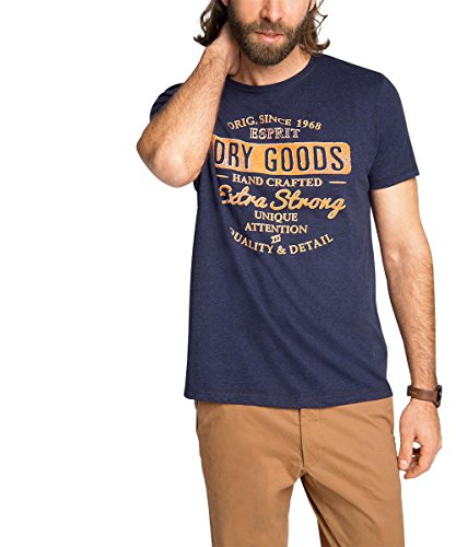 Esprit Mit Print, Slim Fit - T-shirt Uomo