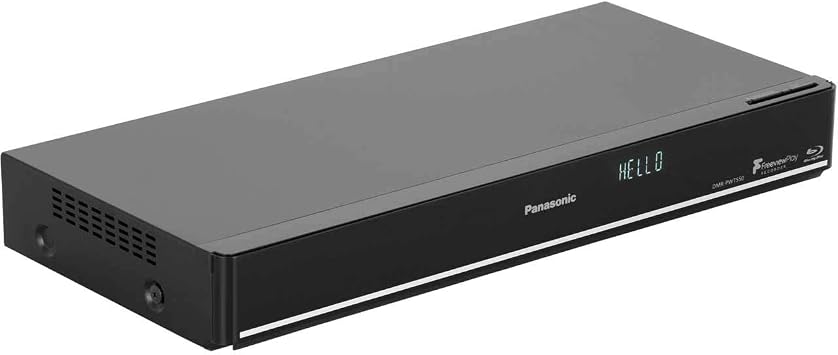 Panasonic DMR-PWT550EB Blu-Ray Player and HDD Recorder with Freeview Play