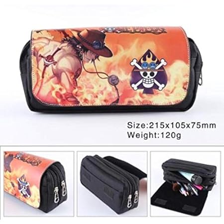 Amazon Co Jp ワンピース エース ポートガスdエース Onepiece 筆箱 鉛筆ケース 鉛筆 大容量 おもちゃ