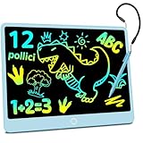 Electight Tavoletta Grafica LCD 12 Pollici, Lavagnetta Cancellabile Portatile, Elettronica...