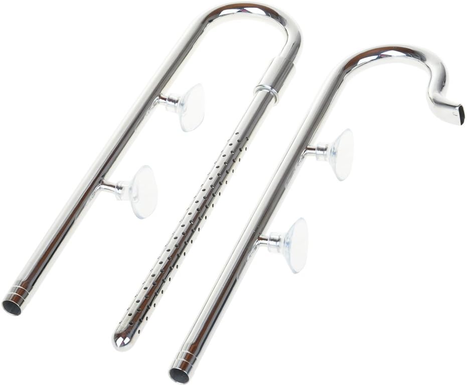 DICI Aquarium Stainless Steel 12MM Inflow & Outflow Lily Pipe