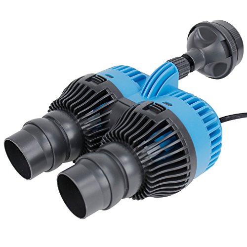 Aquaneat 6600GPH Wave Maker Aquarium Circulation Powerhead Submersible Water Pump Magnetic Mount
