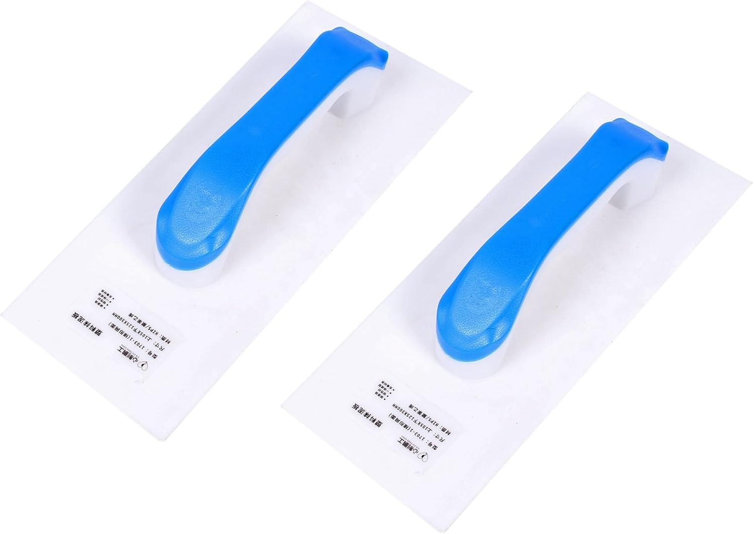 WALFRONT Plastic Drywall Trowel Set, Integrated Handle, Versatile for Wall Repairs, Ideal for Ceilings and