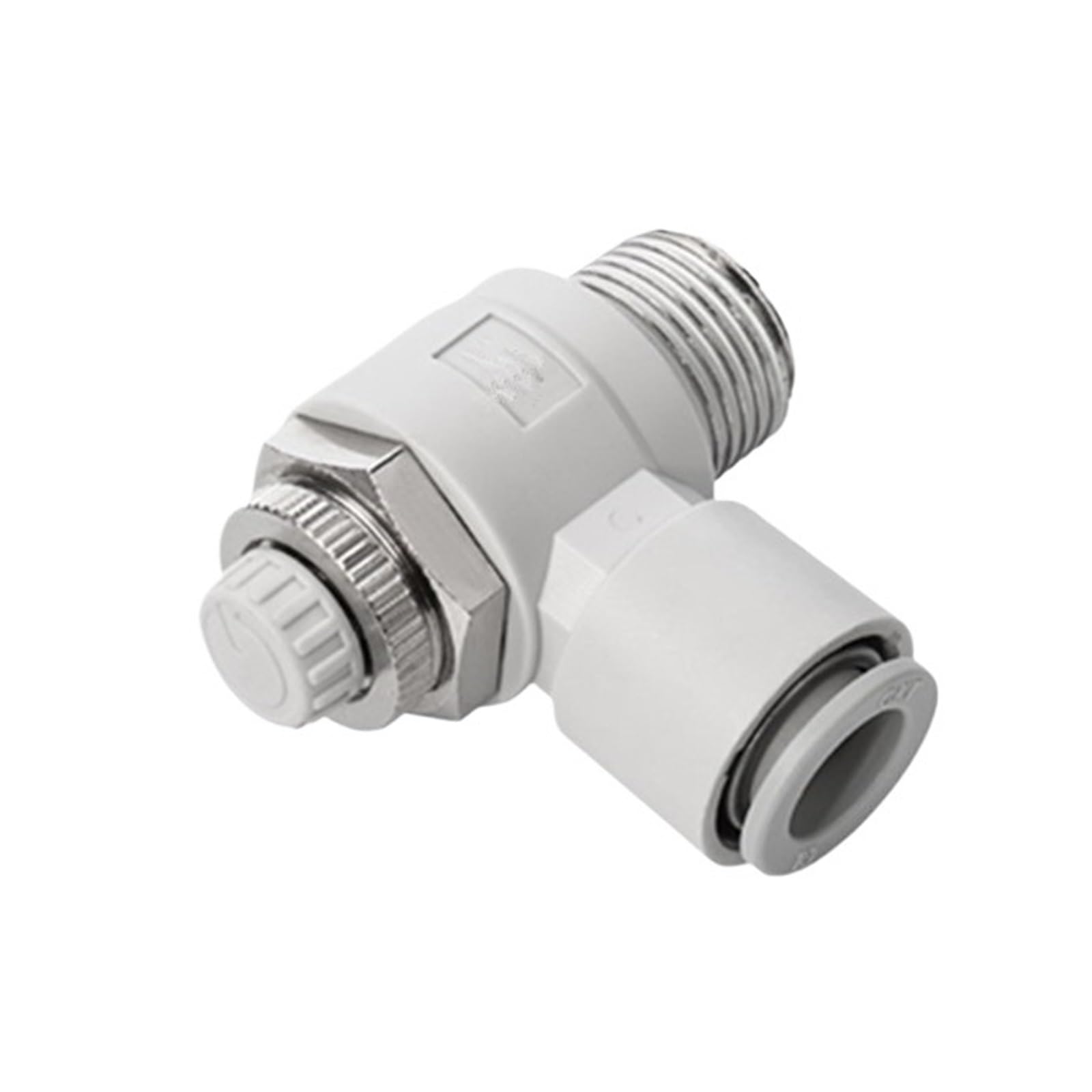 Vannes pneumatiques avec silencieux AS2211F-02-10S régulateur de débit air