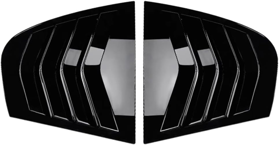 New Protective Rear Window Covers Compatible with BMW 3 Series E90 Sedan 2005-2011 318i 320i 325i 330i 335i (Carbon Look)