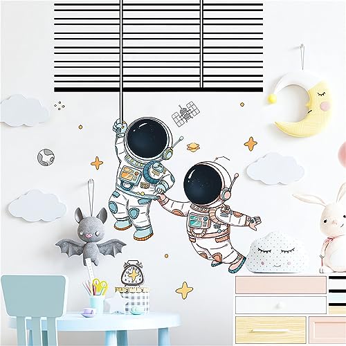 Vinilos Decorativos Astronauta sacinora 71cm x 102cm miniatura 2